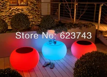 led Illuminated Furniture Bubble LED waterproof led table led coffee table rechargeable for Bars party events