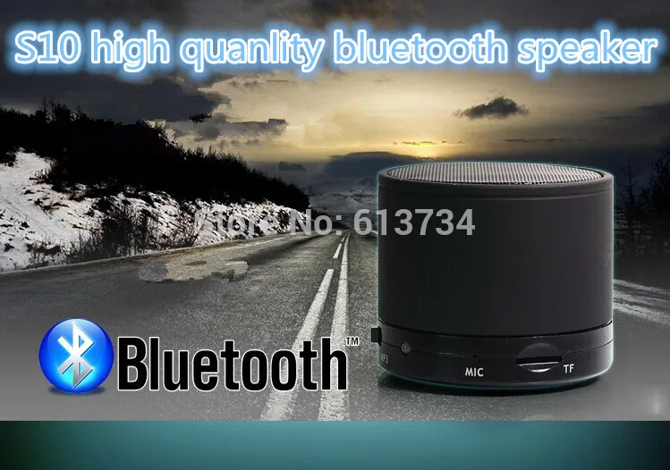 

Portable S10 stereo soundbar Bluetooth speaker wireless Speakers mini Support Micro SD Card FM function music player