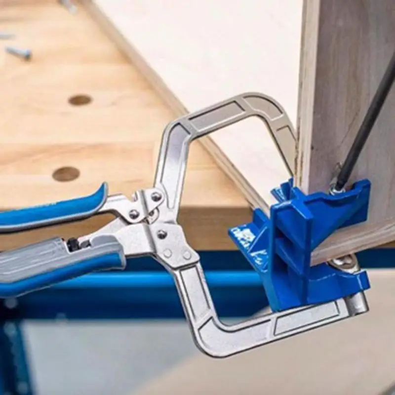 

Clamps for Woodworking 90 Degree Right Angle Clamp Picture Frame Corner Clip Hand Tool Sargentos De Apriete Para Madera