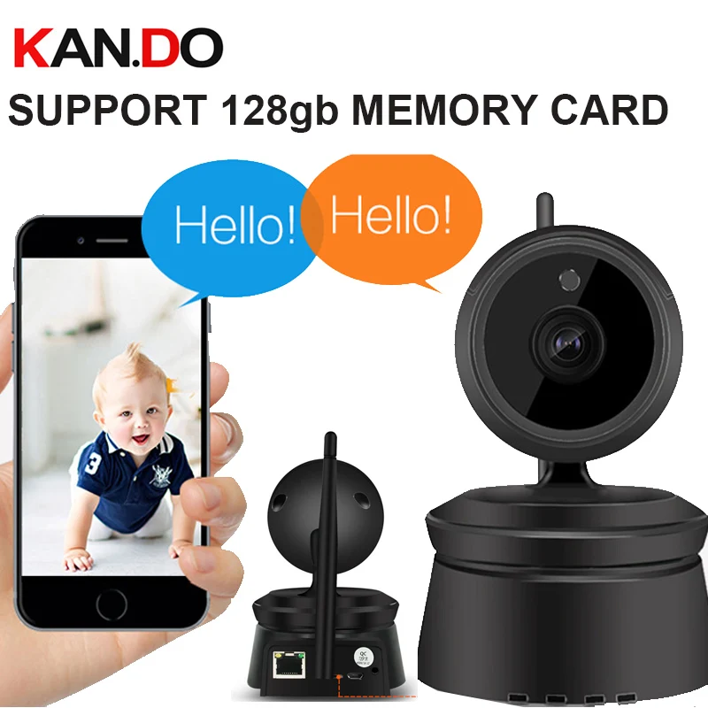 

32-128GB 1080P 2.0MP PTZ motion detection wifi camera PIR support IP camera monitor 163eye app baby monitor cctv camera