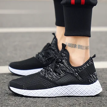 

Male Shoes Lightweight Sneakers Breathable Mesh Vulcanized shoes Krasovki Men shoe Adult Trainers Zapatos Hombre Tenis Masculino