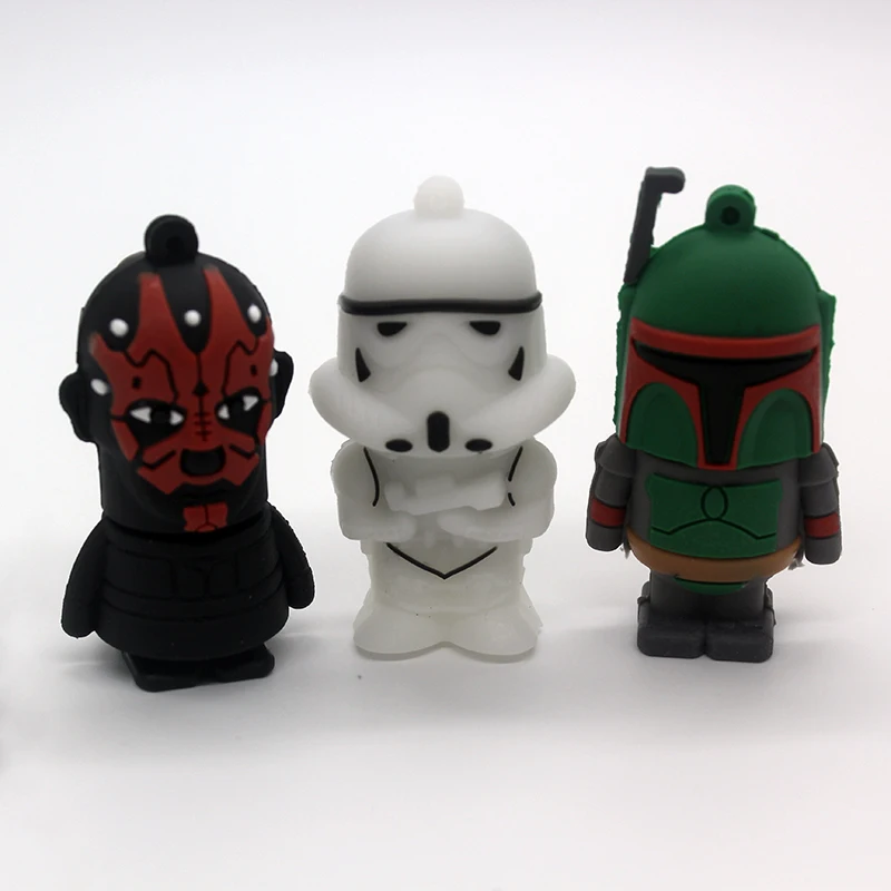 

New 128 GB Cartoon Star Wars Pen drive 128GB USB Flash Drive 64GB 32GB 16GB 8GB Pendrive Personalizado Memoria USB Memory Stick