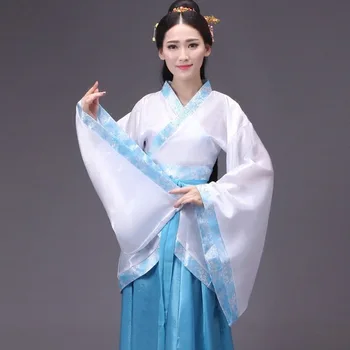 

hanfu Female Songs Fairy Dance Costumes Skirts Drama Costumes Costumes Students Costumes Graduation Adult Ceremony