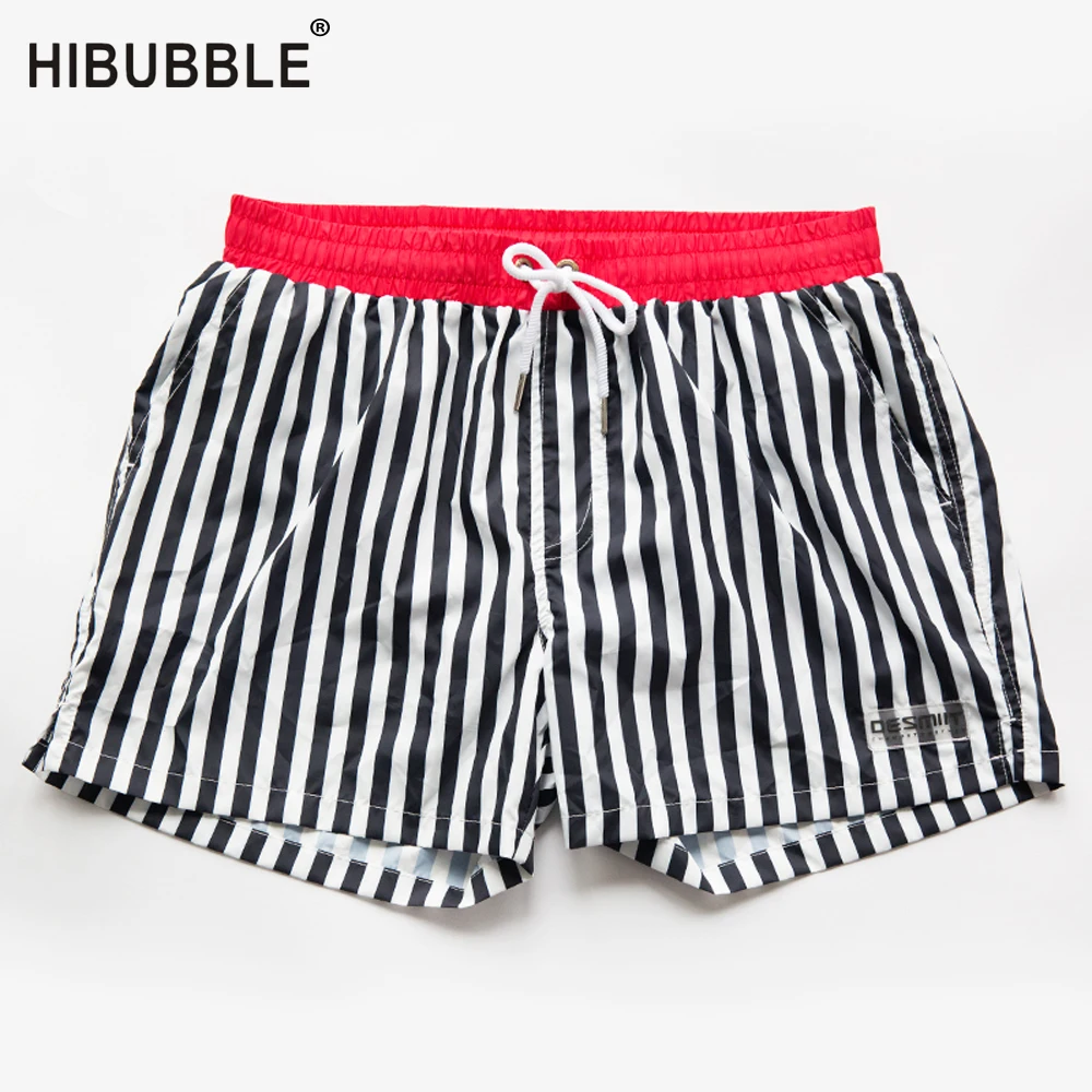 Мужские плавательные шорты HIBUBBLE сексуальные мужские плавки для купания пляжная