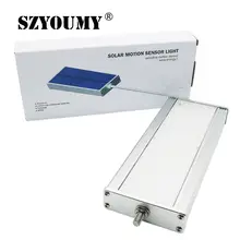 48 Светодиодный Микроволновая печь Радар движения Сенсор Солнечный свет 800lm Водонепроницаемый улице настенный светильник безопасности пятно Освещение