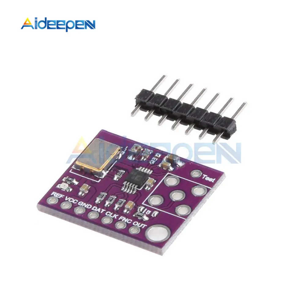 AD9833 модуль генератор сигналов STM32 STM8 STC микропроцессоры синусоидальный квадратный монитор DDS 2,3 V-5,5 V