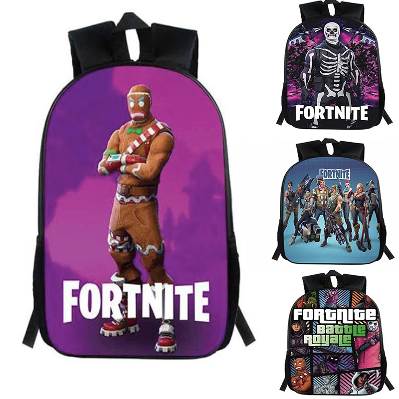 

Game Fortress Night Backpack Cartoon Character Children Knapsack Girls Boys Backpack Bags Unisex