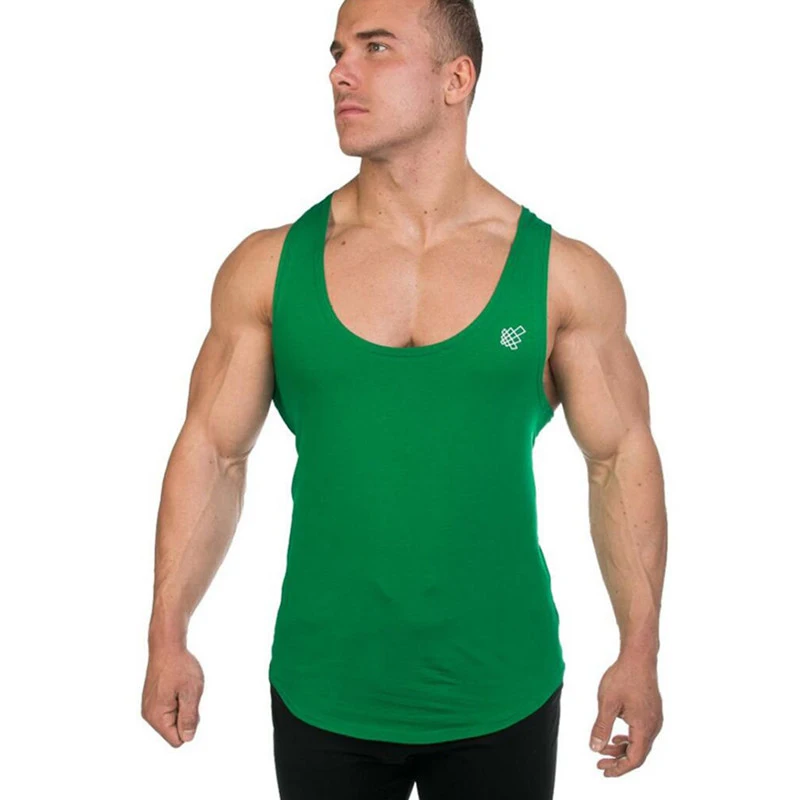 Gym tank tops men sport clothing-4