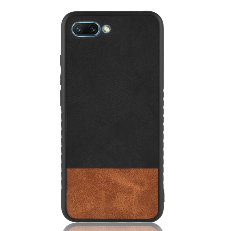 Huawei Honor 10 PU Leather +PC+TPU Stitching_3