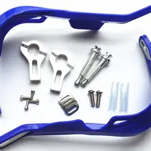 Синие ручные охранники для Honda Kawasaki Suzuki Yamaha KTM Grizzly Raptor