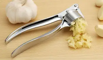 

160pcs/lot Stainless steel garlic press thickening daosuan device manual folder garlic small tools kitchen tool fruit vegetable