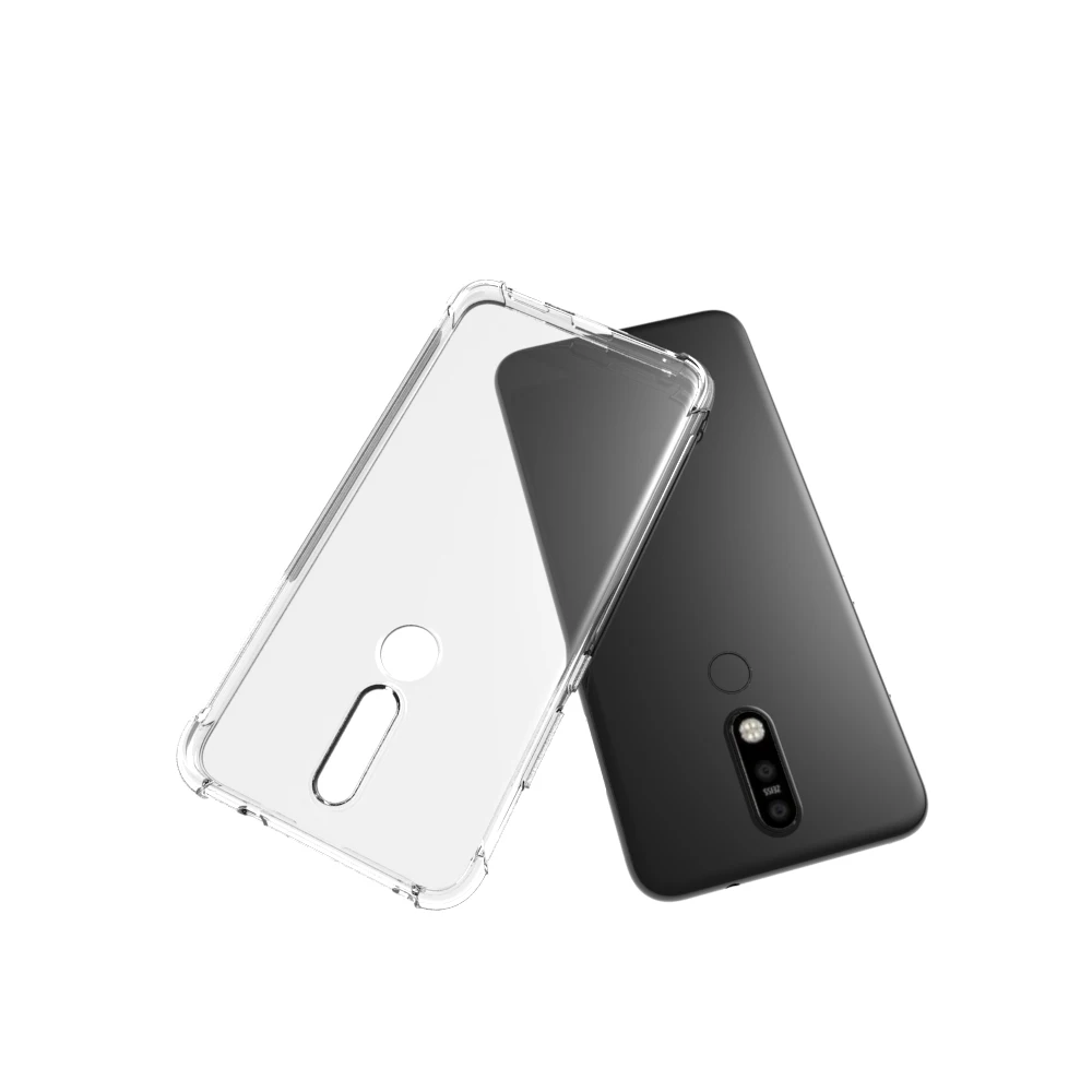 Бренд gligle противоударный защитный чехол для Nokia 8,1 Plus TPU силиконовый чехол