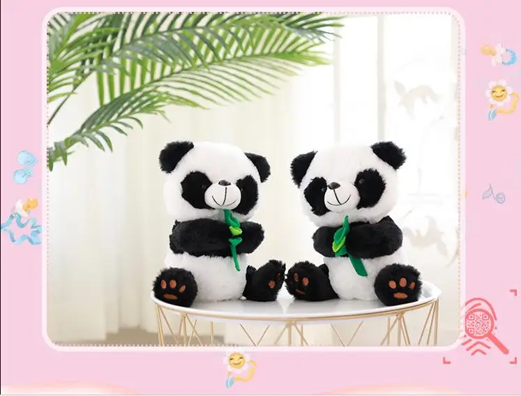 Holiday Best gift toy Child Electronic pet panda bear one pieces figure panda can repeat your words bear sing one englihsh song