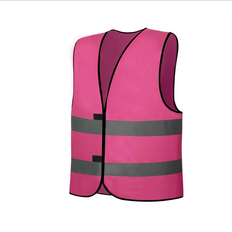 pink reflective safety vest for women and kids