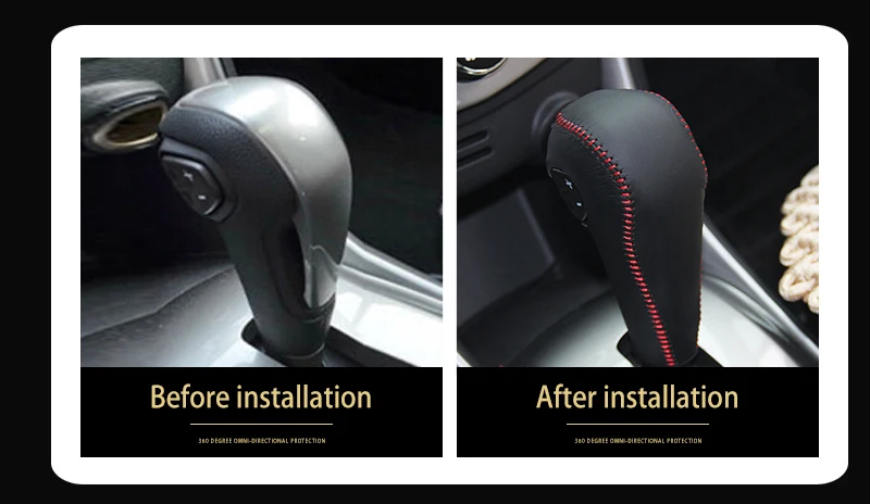 gear shift knob cover for Chevrolet Trax AT case ppc gear stick  _03