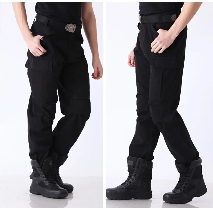 Свободные рыцарские мужские военные брюки карго для мужчин больше карманов Брюки Походные комбинезоны армейские брюки большие размеры 29-38