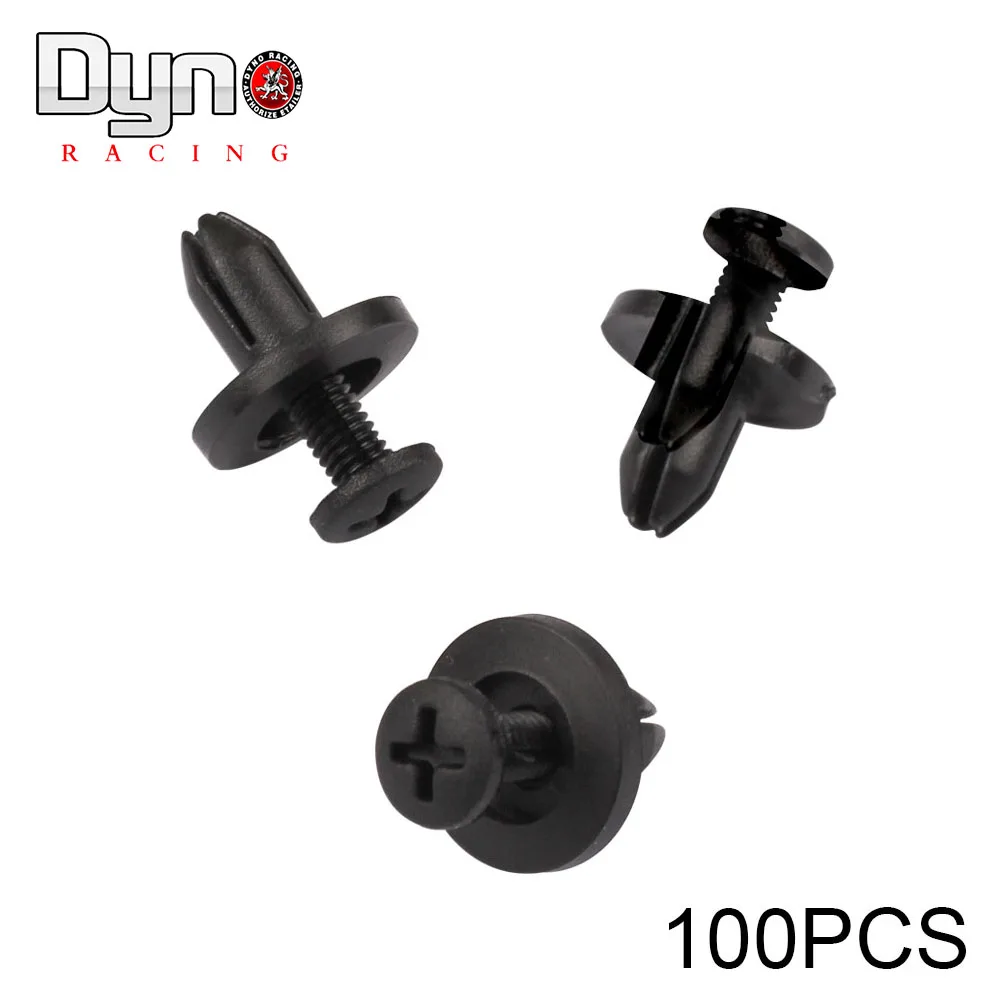 

20/50/100pcs 6mm Plastic Rivets Automobile Car Decoration Clip Door Trim Panel Nylon Retainer Clips Auto Fastener
