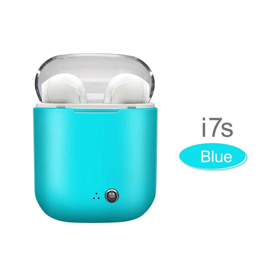 TiYiViRi I7S Bluetooth наушники гарнитура беспроводные стерео с зарядным боксом для Iphone
