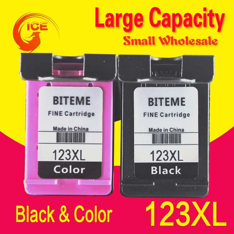 Картридж 123 для HP 123XL чернильный картридж Deskjet 2130 2620 2630 3639 3630 Envy 4520 Officejet 3830 4650 |