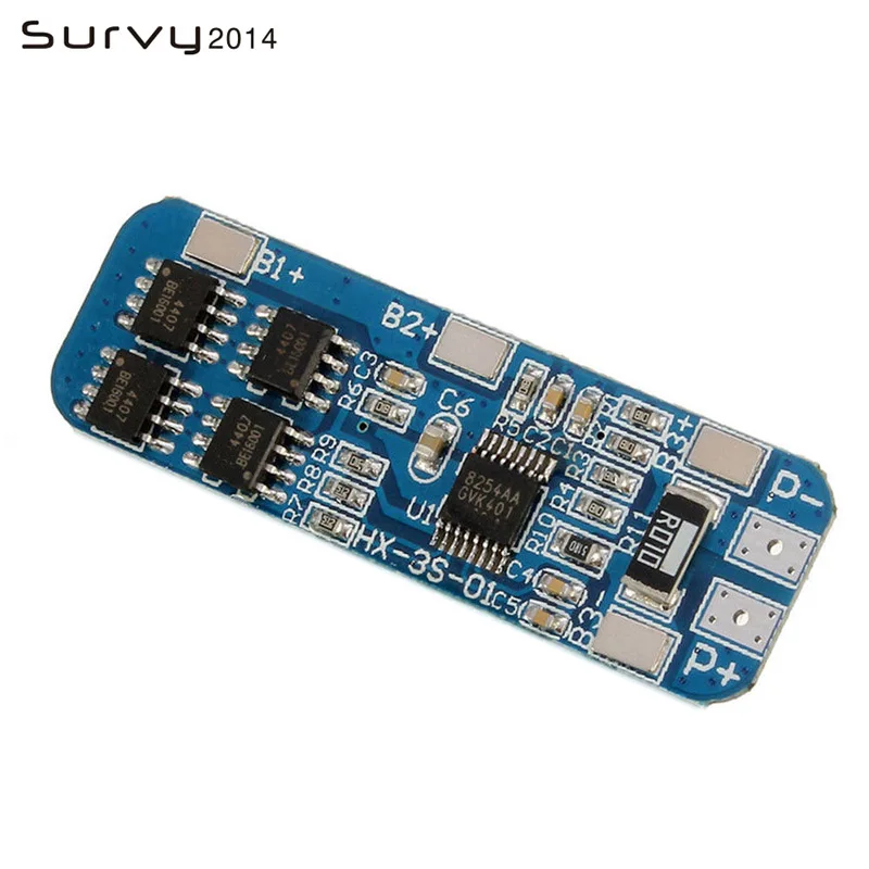 3S BMS 4A 8A 10A 20A литиевая батарея зарядное устройство защитный модуль 18650 Lipo литий