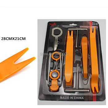 

Car Radio Panel Interior Door Clip Panel Dashboard Removal Opening Tool for peugeot 3008 2017 audi a4 audi a4 b7 mercedes