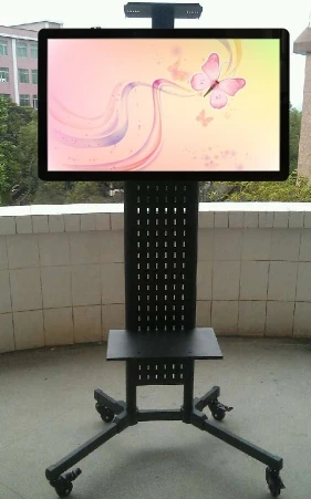  32 42 43 47 50 55inch HD floor stand removable digital tft lcd hd network signage media player i5 4