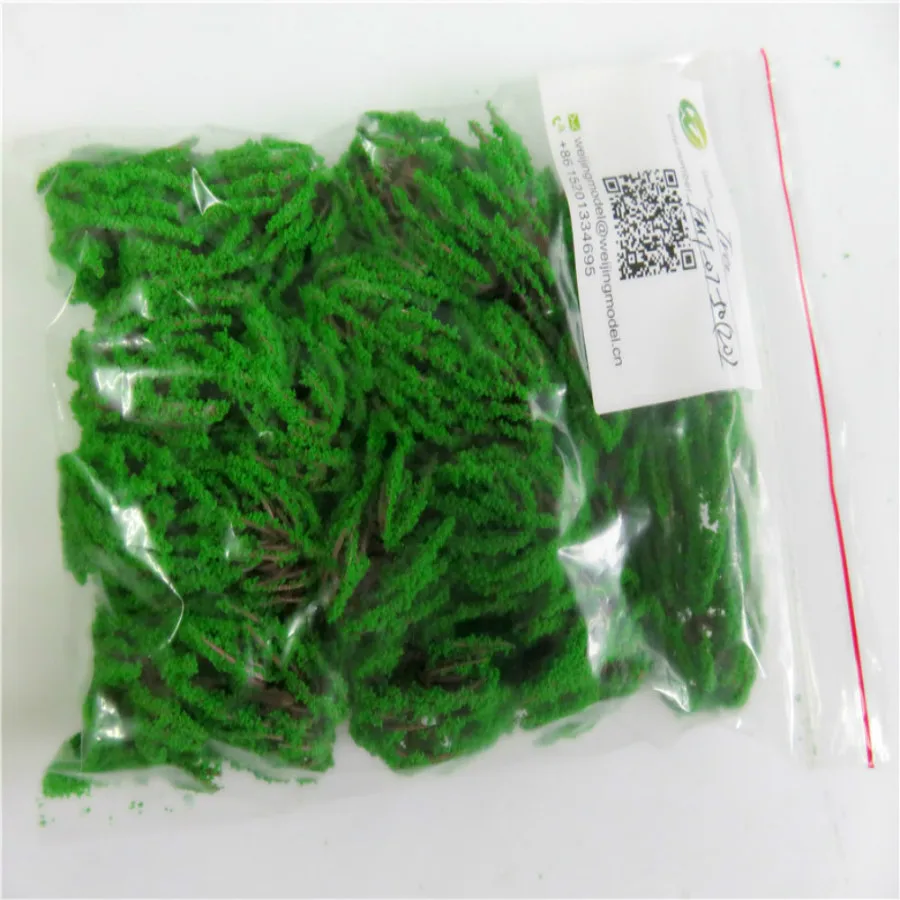 new architecture 3d scale artificial plastic model  green tree  layout44