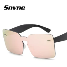 Snvne gafas de Sol de Moda sin marco gafas de sol para mujeres de los hombres gafas de sol oculos lunette de soleil feminino hombre KK162