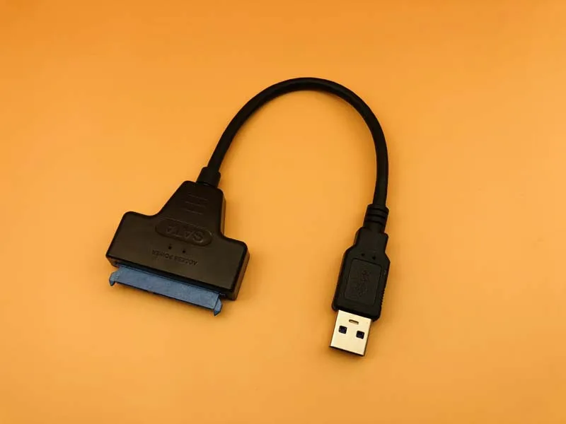 USB 3.0 SATA 3 Cable Sata to USB Adapter Support 2.5 Inches External SSD HDD Hard Drive 22 Pin Sata III Cable Up to 6 Gbps