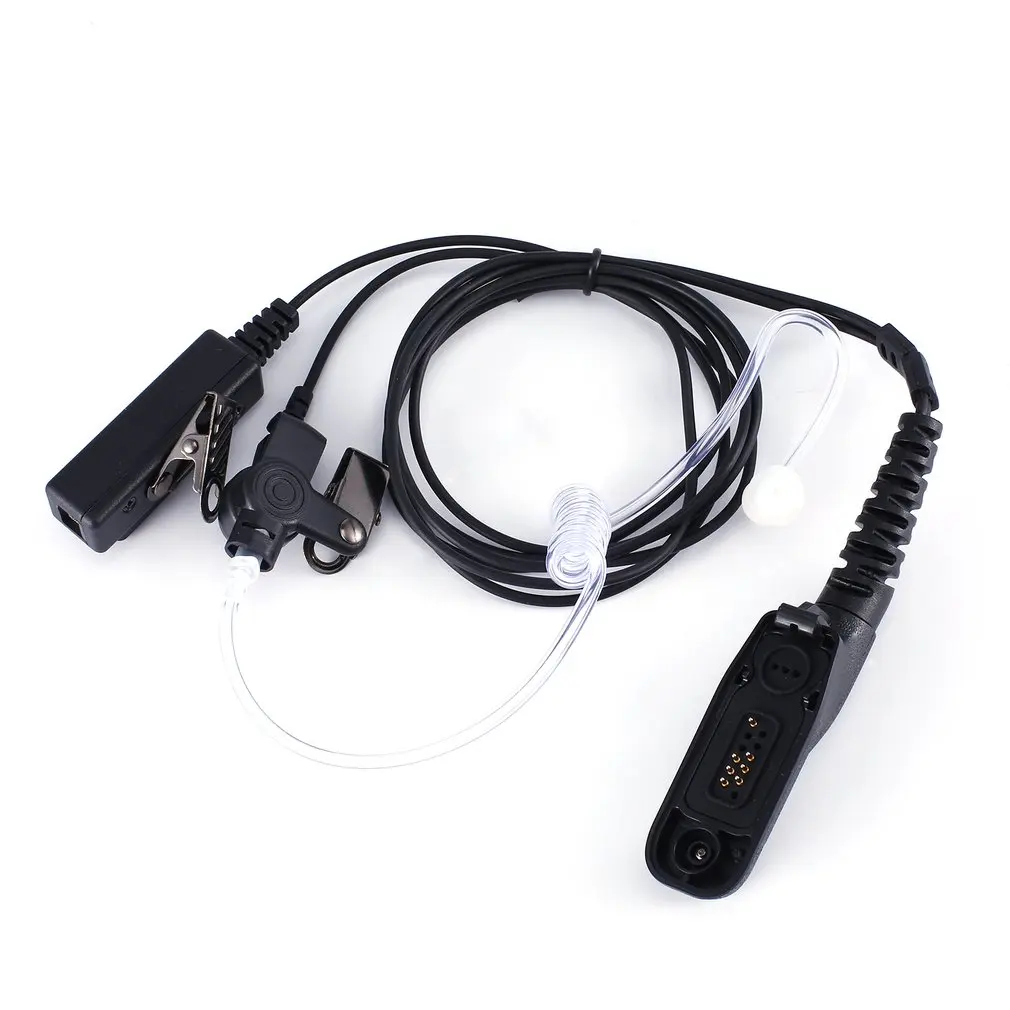 2 провода катушки вкладыши микрофон PTT гарнитура Аудио Микрофон наблюдения комплект для Motorola XiR P8668 P8268 APX 7000 XPR 6500 XPR 6550