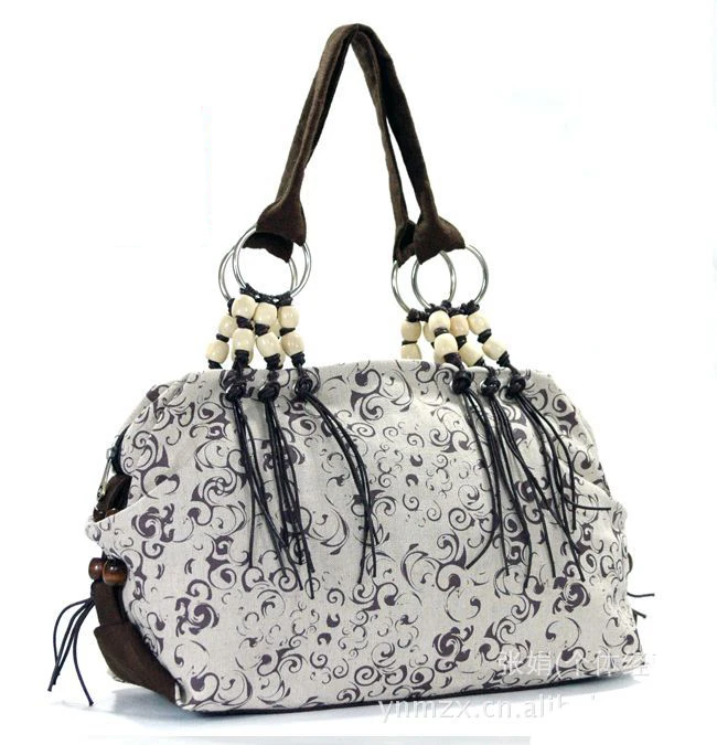 

2016 Ladies New printed canvas bag Printed handbag Printing bag Women's shopping bag