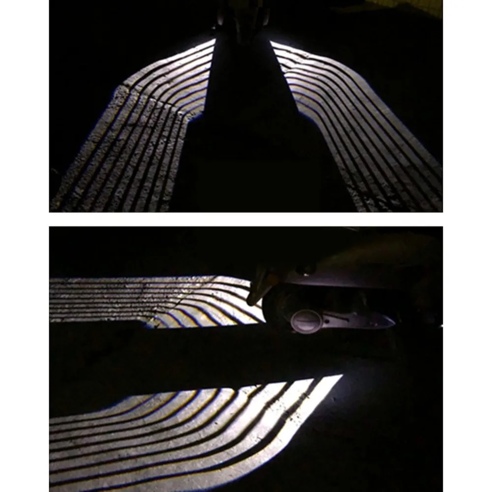  Universal Super Bright LED Modified Lamp Welcome Shadow Courtesy Angel Wing Projector Light For Car - 32931209950