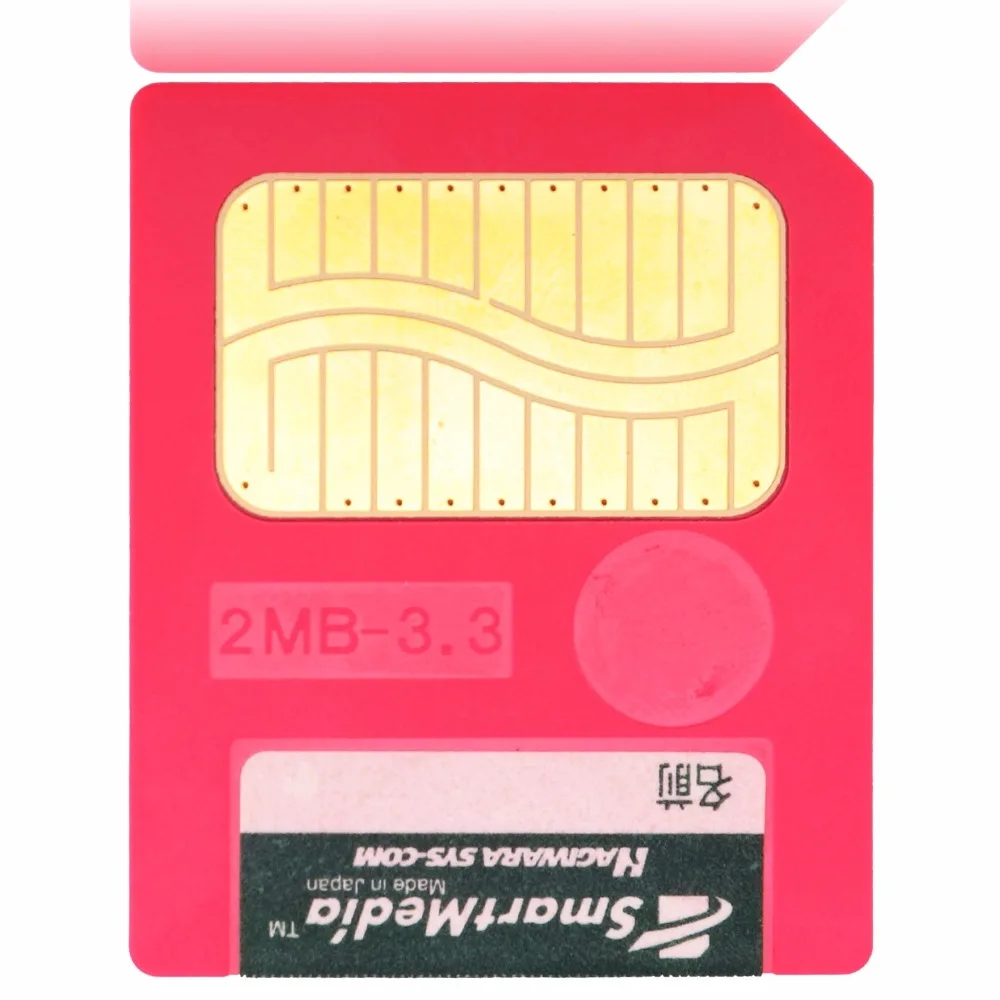 SmartMediaSMCards128MB64MB32MB16MB8MB4MB2MB3Volt3V33VSM