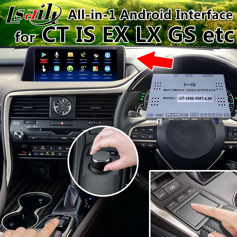 All in 1 Plug Play Android Interface GPS Navigation font b Box b font for 2010