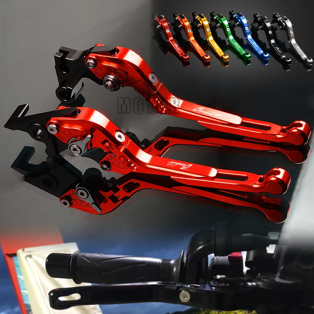 Сцепные рычаги для мотоцикла с ЧПУ Suzuki GSF250 GSF600 GSF600S GSF650 GSF650S GSF650N BANDIT складной GSF 250