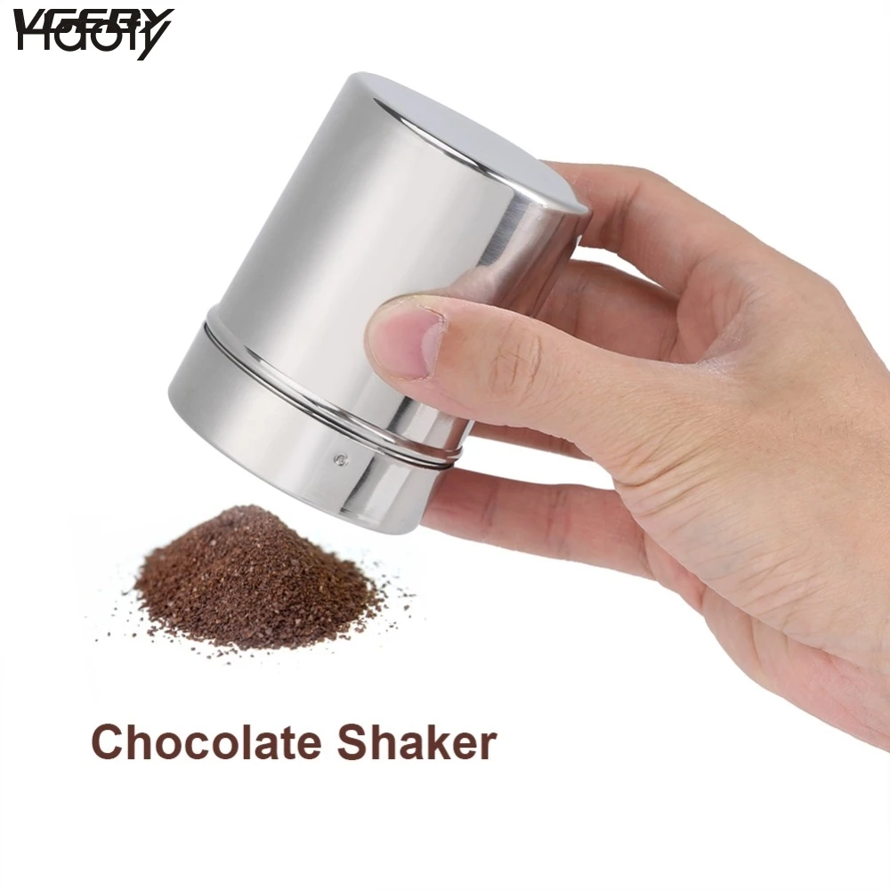 Original Stainless Steel Powder Mesh Flour Sifter Chocolate Shaker Cocoa Coffee Sugar Powder