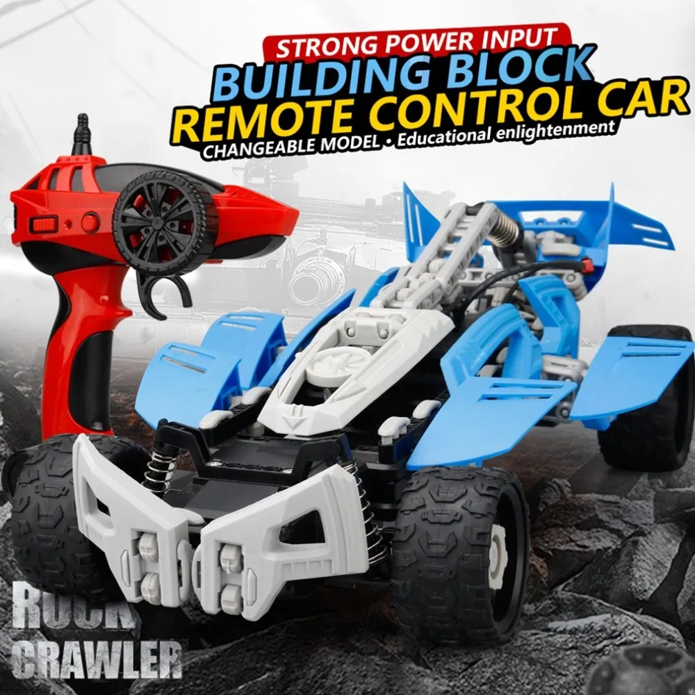 

RC Model Toy Car SDL 2017A-20 2.4ghz 1:16 USB Charging Building Block DIY RC Cars Remote Control toys Crawler Model Crawler