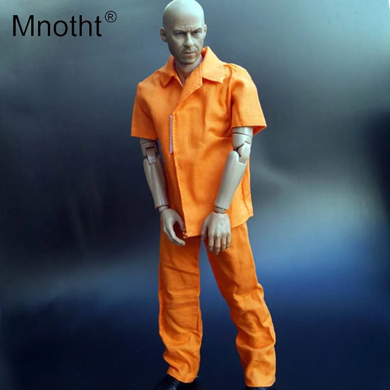 Mnotht 1:6 США заключенного, мужской солдат заключенного пальто форма костюм модель для 12in фигурку хобби коллекций m3