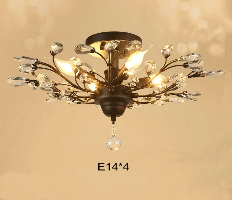4 5 6 Lights Ceilling Light 7 8 9 Lights Chandelier Lighting Modern Home Decor Led Crystal Lamp Lustre Cristal E14 Crystal Lamps1