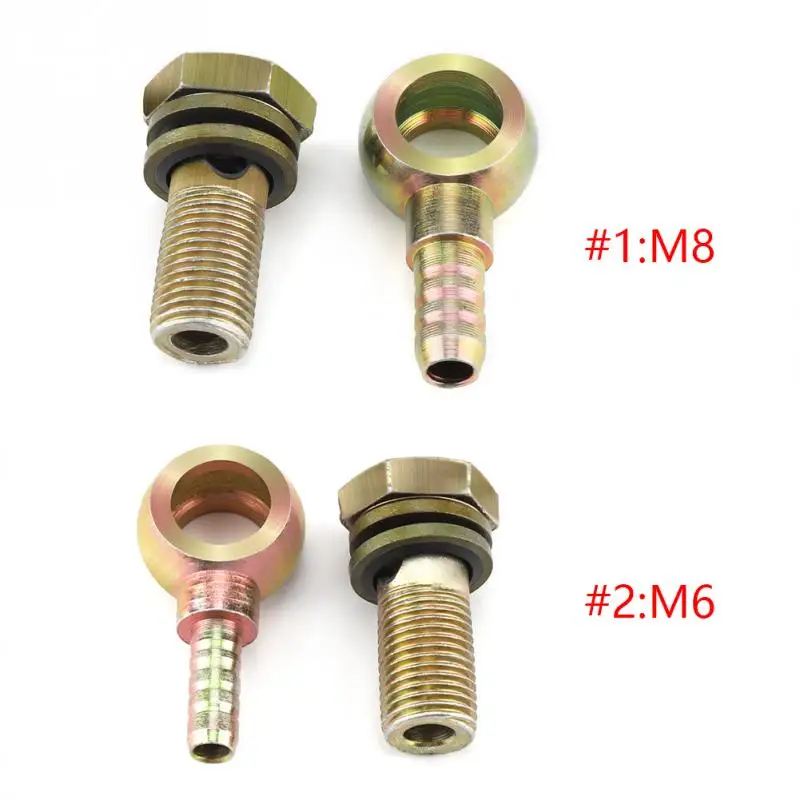 Новинка 1 пара M12 * 25 мм фитинги для масляного охладителя мотоцикла штепсельная
