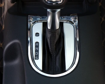 

For Left Hand Drive Only! For Ford Mustang 2015 2016 2017 ABS Interior Gear Shift Decoration Strip Cover Trim 2pcs Car Styling
