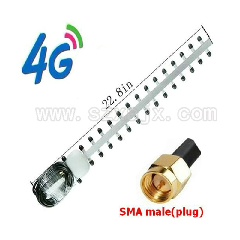 JX Yagi 4G 25 LTE SMA RG58 