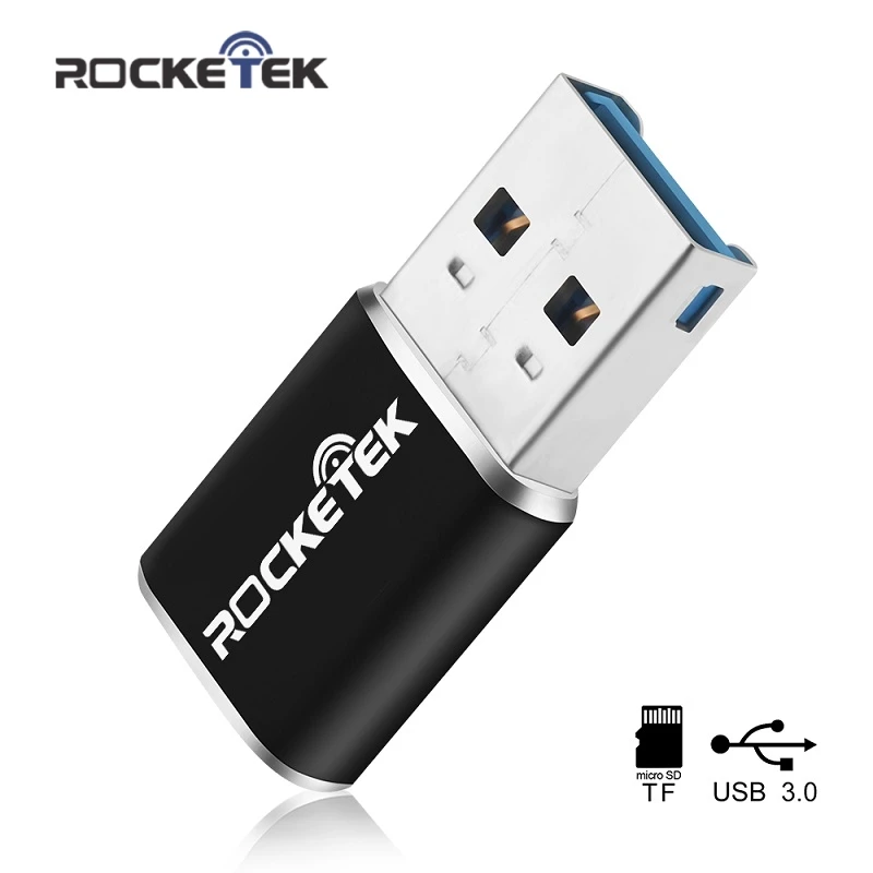 Rocketek usb 3 0 мульти памяти otg телефон кард ридер 5 Гбит/с Алюминиевый адаптер для TF micro