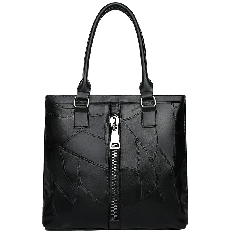 

New Women's Bags Business Large Capacity Handbags Sculpture Double Layer Bags Factory Direct Selling