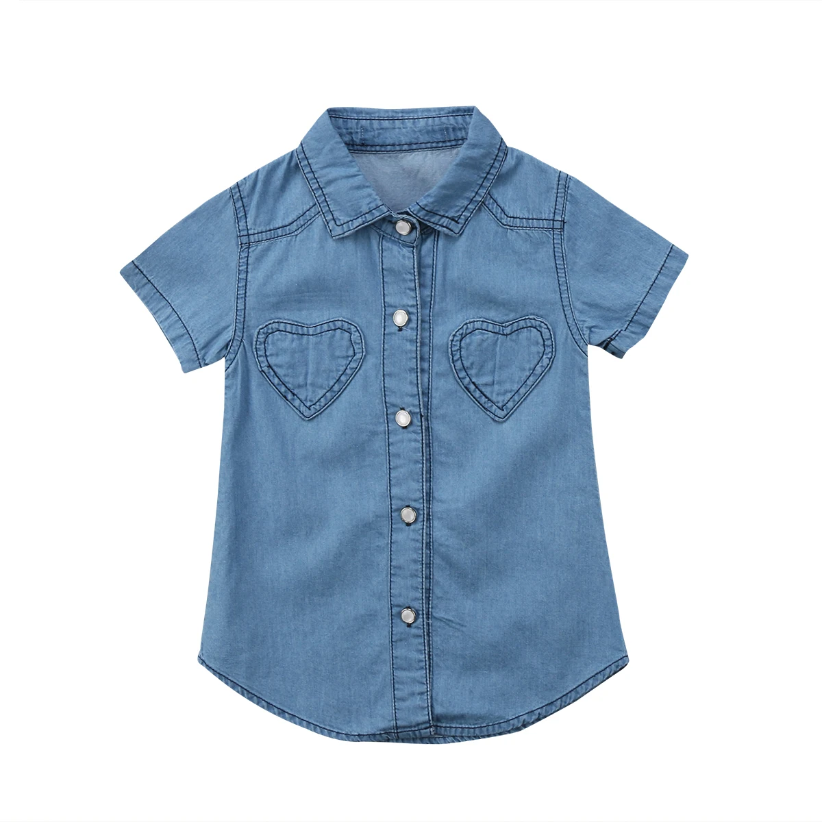 Buy 2018 Short Sleeves Toddler Kids Baby Girls Blue