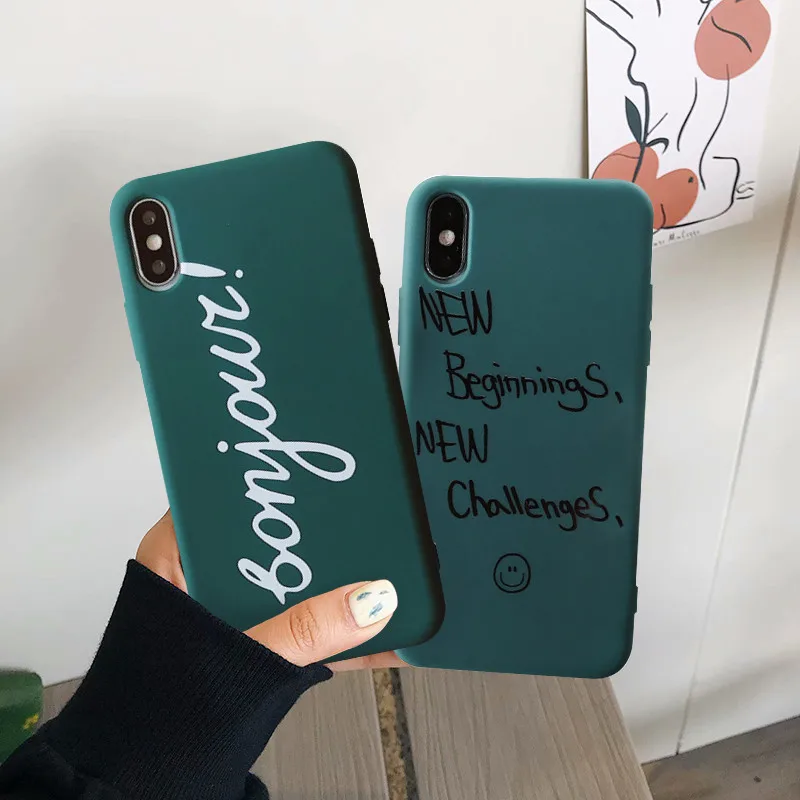 Роскошный чехол для телефона GYKZ Франция Париж iPhone XS MAX XR X 7 8 6 6s Plus зеленая задняя