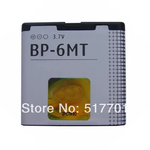 

ALLCCX high quality mobile phone battery BP-6MT for Nokia N81 N82 E51 6720 with best price and good quality