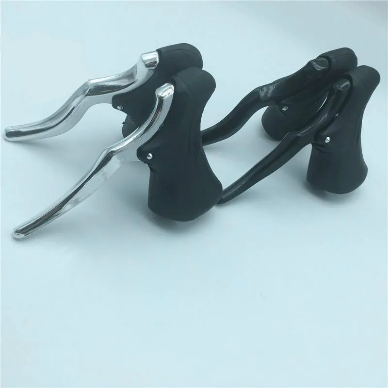

City Road Bicycle V Brake Lever Aluminum Alloy Brake Handle 22.2mm - 23.8mm High cost performance Bike Accessories