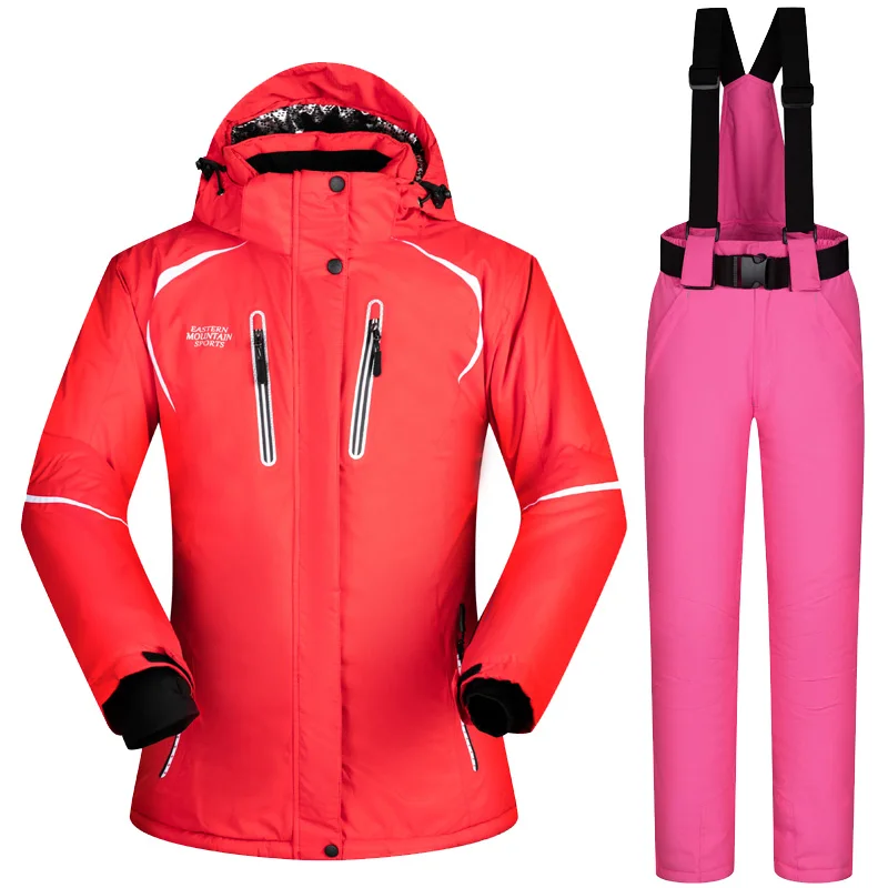 

2019 Winter Ski Suit Women Waterproof Ski Jackets And Pants Snow Snowboard Jacket Women Skiing And Snowboarding Clothes Brands