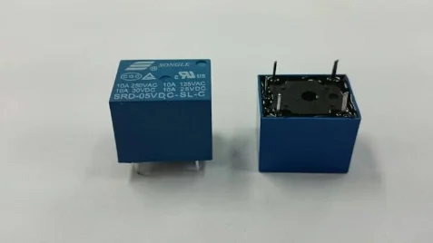 

Good quality 5pcs/lot SRD-05VDC-SL-C T73-5V 5 pin PCB Type 5V DC Power Relay